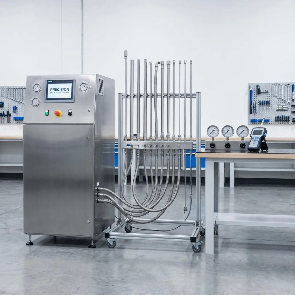 Equipo de prueba de estanqueidad UNE-EN 1610 para tuberías de saneamiento